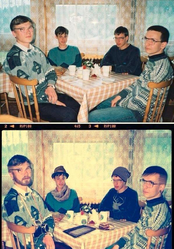 SonParecidos's tweet photo. De friki a hipster con sólo dos o tres cambios http://t.co/C990QoFDKQ