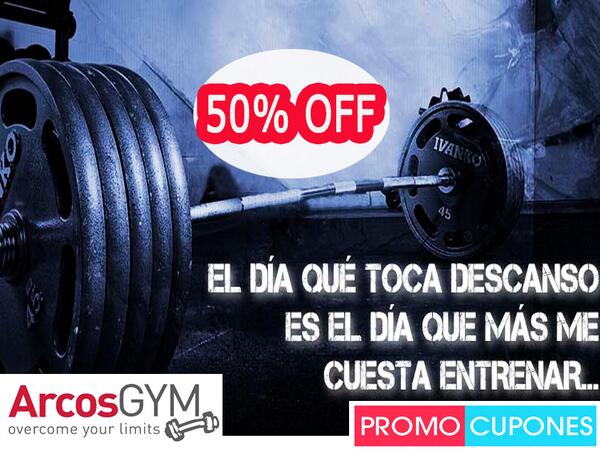 Promocupone's tweet image. ¡AMIGOS! Paga $10 en vez de $20 por un mes de gimnasio en Arcos GYM   !promocupones.net/deals/arcosgym2 2100-9185