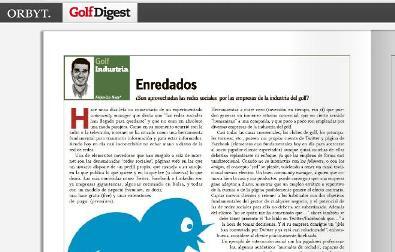alejandro_nagy's tweet photo. Este mes, en @golfdigestspain y en @Orbyt_quiosco, "Enredados": golf, redes sociales y más... http://t.co/8uq4L3MHsF