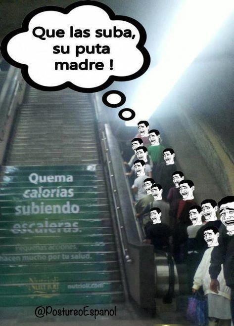 PostureoEspanol's tweet photo. ¡QUEMA CALORIAS SUBIENDO ESCALERAS! #PostureoEspañol http://t.co/1ZQRqMWyEM