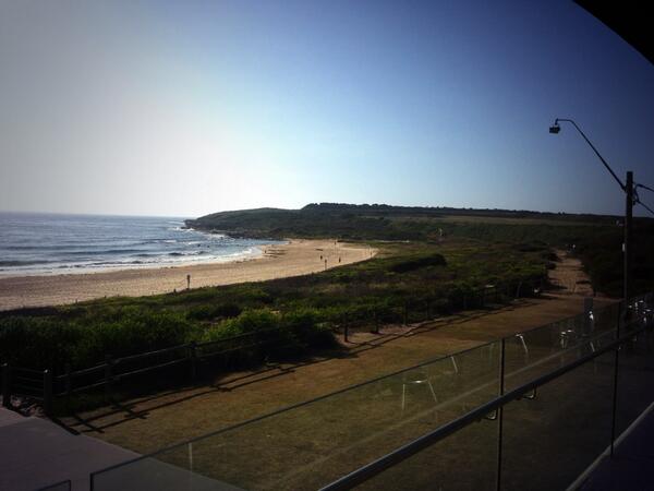 kab_nsw's tweet photo. What a beautiful day it is at South Maroubra for our 2013 Clean Beaches Awards breakfast! http://t.co/rSMmNId9si