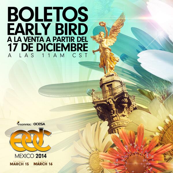 EDC_MEXlCO's tweet photo. Hola Mexico! Recuerda seguir a @EDC_MEXlCO  en Twitter e Instagram y http://t.co/5ZC5QPPXtb! http://t.co/oxFky1exT1