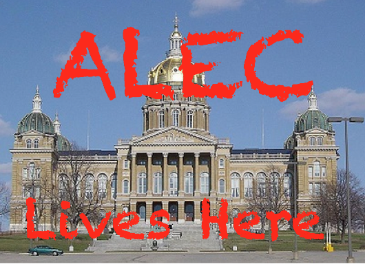 NancyWonderful's tweet photo. ALEC Claims Control 100% of Iowa's & S Dakota' Legislatures> http://t.co/NJDugRk2C2 #GoogleALEC #UniteBlue http://t.co/Tf07OsgTHU