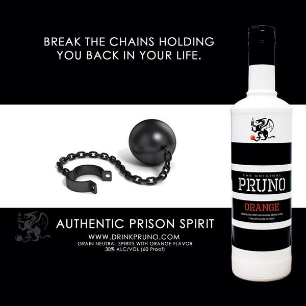 drinkpruno's tweet photo. Break the chains that are holding you back in your life. #pruno http://t.co/hRaQSXV1Oc