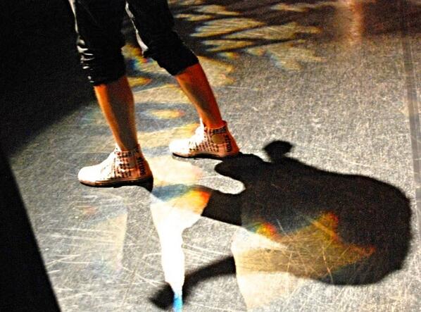 unselfdependant's tweet photo. @DuleHill Big fan. I was just wondering how does someone become professional level tap dancer? http://t.co/MMt3C3RZdH