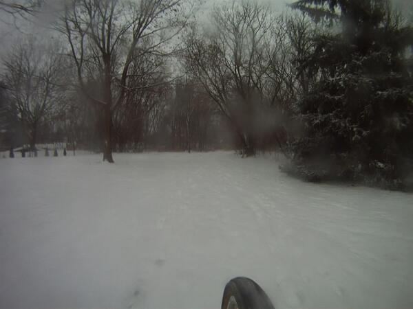 TourdeBC's tweet photo. “@twittyboyd: Holy SNOW! RT @egggman @screbner This is from yesterdays commute... #snowdepth #bikeschool http://t.co/q20xTb0qD1”