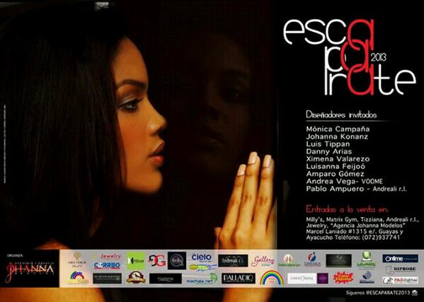 luispaz78's tweet photo. Auspiciando ESCAPARATE 2013!! http://t.co/Brc1StV8f9