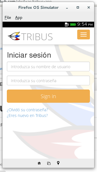 angelcruzdev's tweet photo. Hola, no tengo nada que hacer y se me ocurrio hacer una app para firefox OS de @tribusdev y esto es lo que hay http://t.co/Gx4VqJlA0O