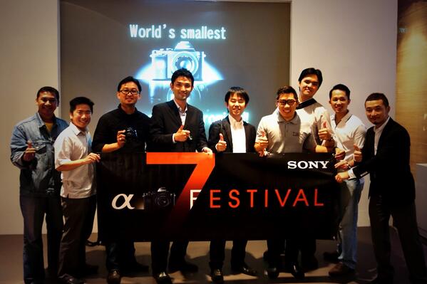 Alpharian at Grand Launching A7R and A7, Ritz Carlton Pasif Place - Jakarta