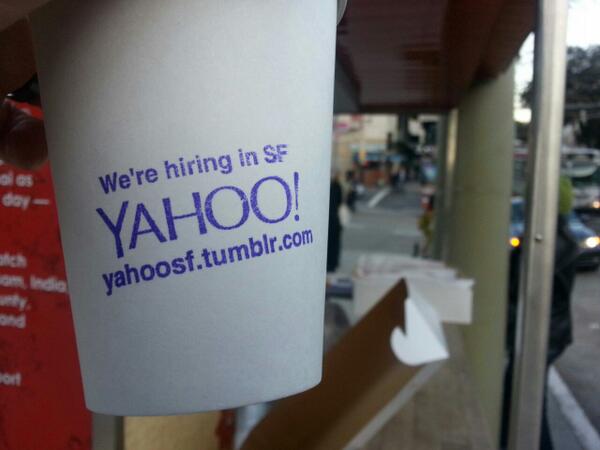Yahoo is using Google and Facebook bus stops as recruiting centers onforb.es/1jUBni6