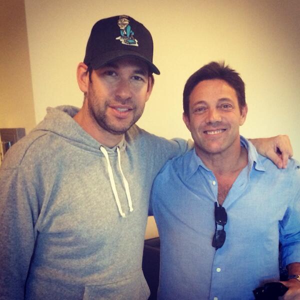 mrdougellin's tweet photo. Screening Wolf of Wall Street with the real wolf of Wall Street Jordan Belfort. Incredible movie! http://t.co/zyz0VZRm3l