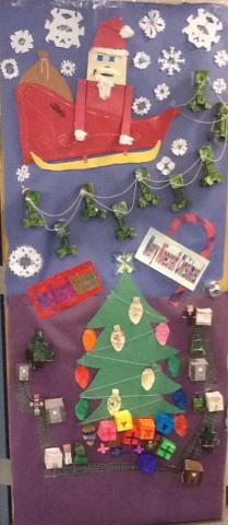 My class is very creative! #brsd Door decorating.