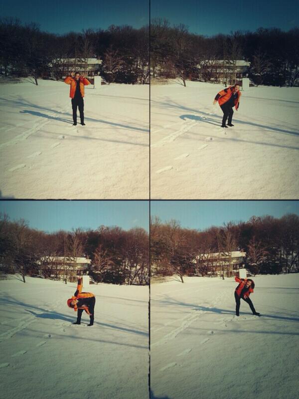 온세상이 하얗다 그냥 그렇다구 .......