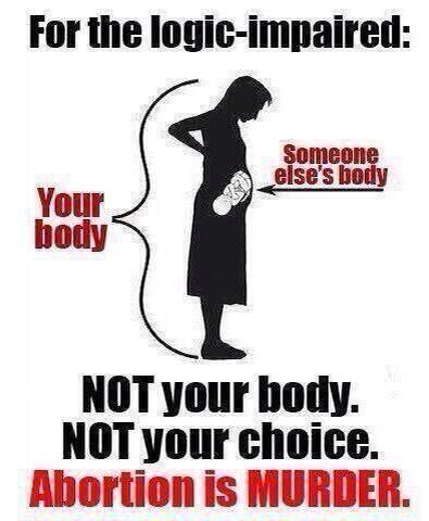 aFaithfulTeen's tweet photo. Let's clear this up #PraytoEndAbortion http://t.co/4bhFjfgVjh