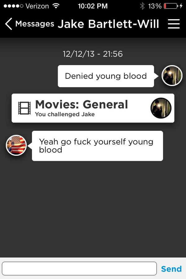 MVentrella1's tweet image. This guy beat me in walking dead and sent me this so I challenged him to movies and got a perfect score #merked