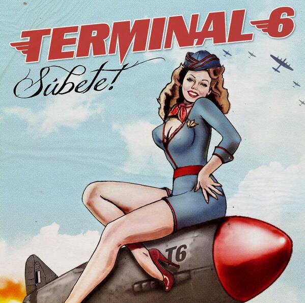TerminalSeis's tweet photo. Estrenamos la portada de “Súbete!”, el nuevo disco de TERMINAL 6 que estará en tiendas y en descarga digital el 01/14 http://t.co/kMF0XZfE5V
