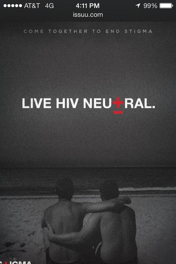 Warlock8712's tweet photo. A world without #stigma #december #aidsmonth #nostigma #hivneutral http://t.co/9et3zoqqbP