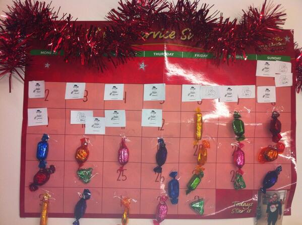 Great idea for December service superstar!