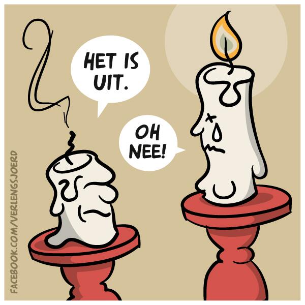 het is uit #cartoon #verlengsjoerd