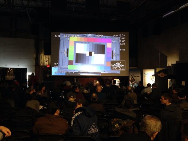 headwaters's tweet image. At 4K workshop today. Psyched. Thanks Vistek, Sheridan SIRT, Sony, SIM et al.