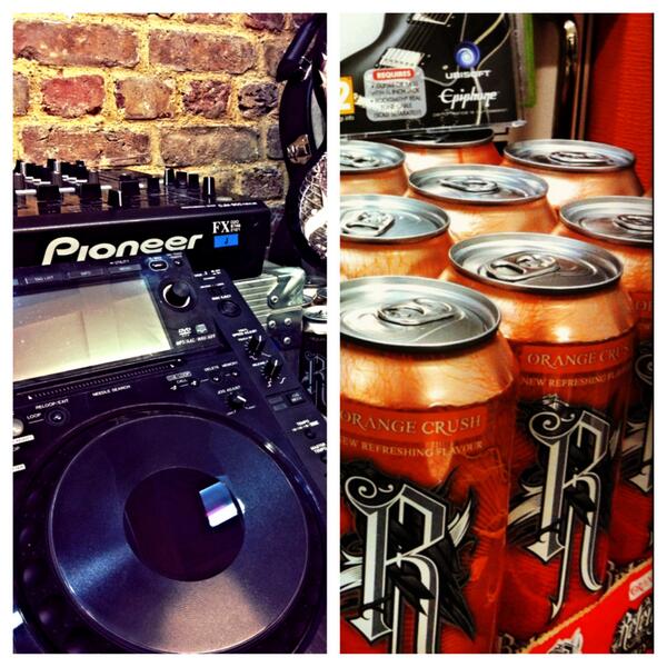 relentlessdrink's tweet photo. Last day of #RE2013. We're giving away @pioneerUK pro DJ gear. Stay tuned. #DJFriday http://t.co/pmaQelVA4j