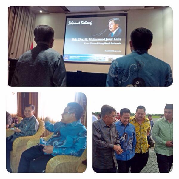 Pak_JK's tweet photo. 1.Brsama Menakertrans Muhaimin Iskandar Menandatangani Mou antara PMI &amp; Kemenakertrans di Banjar Baru Kalsel http://t.co/f2CcooE2Px