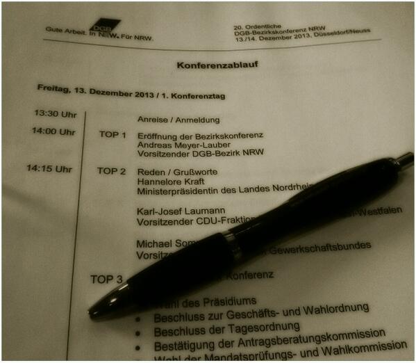 TabValBu's tweet photo. Die DGB Bezirkskonferenz ist mit der Begrüßung von Andreas Meyer-Lauber gestartet. :) http://t.co/FkikdOOoim