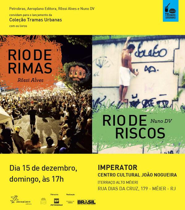 Ed_Aeroplano's tweet photo. Domingo tem lançamento de mais dois títulos da Coleção Tramas Urbanas. Será no Imperator, às 17h. http://t.co/UemJ2e9eZX