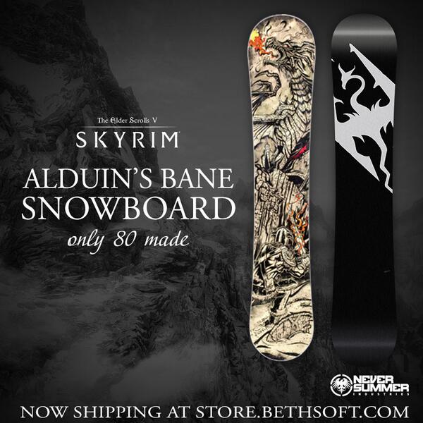 ElderScrolls's tweet image. Save 10% this weekend on Alduin's Bane! bit.ly/1j5o4bw