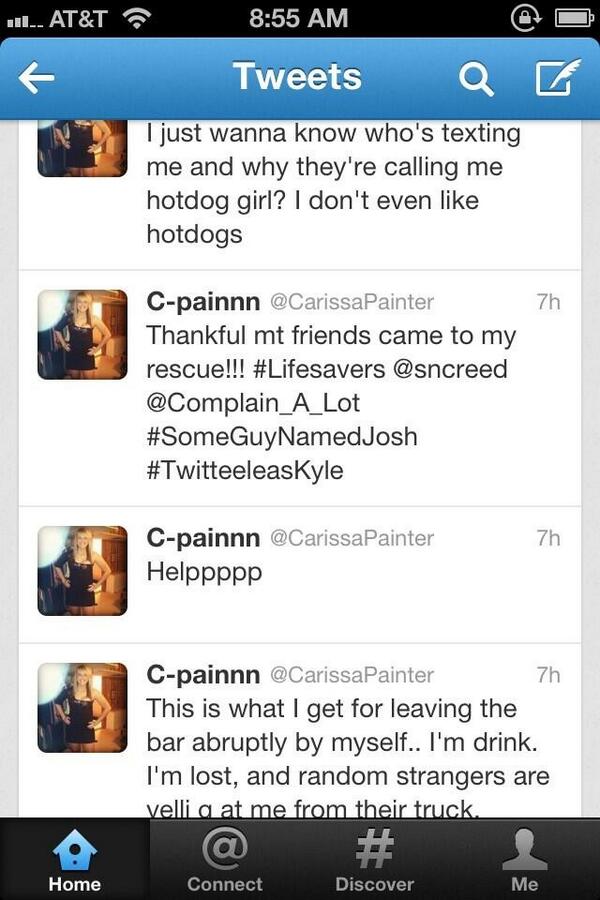 CarissaPainter's tweet image. Remember this guys 😂😂😂 @JoshDubbert @sncreed @Complain_A_Lot @tee_barr14 #PCBProblems #Strugglin