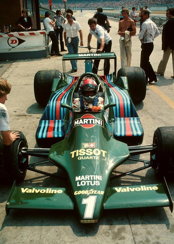 liverylust's tweet photo. Mario Andretti Ford-Lotus 1979 #liverylust http://t.co/lCeiw8sIkK