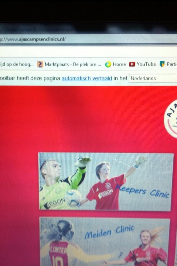 roxgroot's tweet image. Hoe leuk me broertje op de voorpagina van de Ajax Side