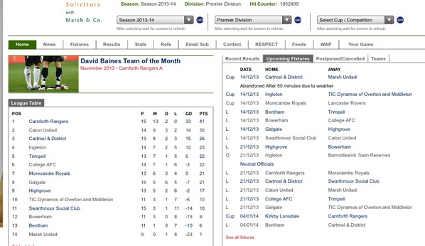 northlancwanker's tweet photo. Someone should do our league for match fixing. Cartmel - Marsh abandoned after 50 minutes... tomorrow! http://t.co/FExH4WCWsP