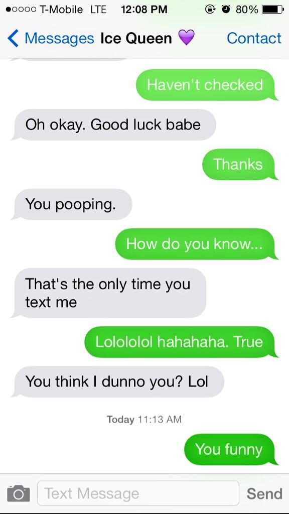 y0itzdaniel's tweet image. 107. She knows me too well.  #10000reasons #dailyfaithfulness #ipoop