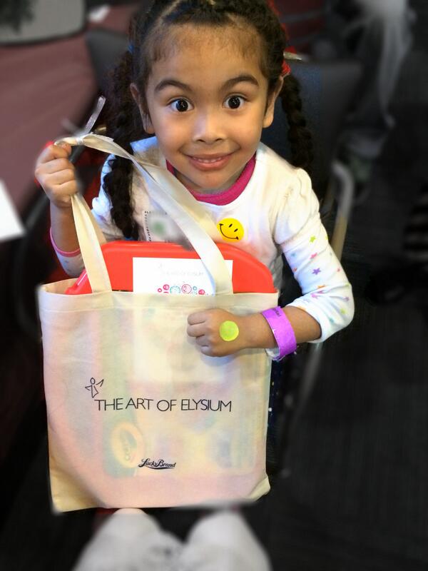 TheArtofElysium's tweet image. Can u say #CutenessOverload? @LuckyBrand continues 2 spread the joy! #LuckyGives #TooCuteToFunction