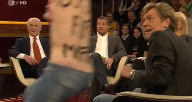 Giovanni Trapattonis reaction to topless Femen protest was priceless, if a little creepy [Picture]