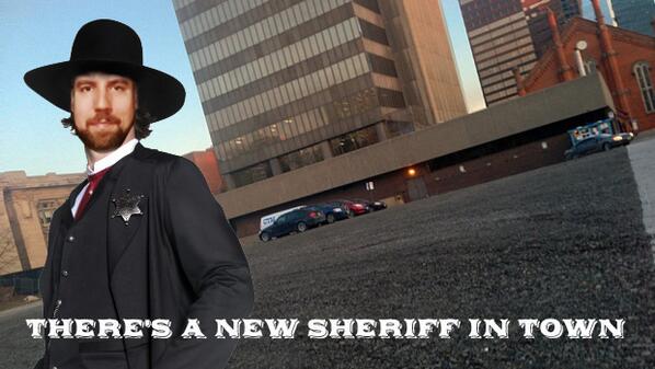 There's a new sheriff in town.