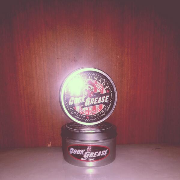 COCK GREASE XX HAIR POMADE #Pomade #CockGrease