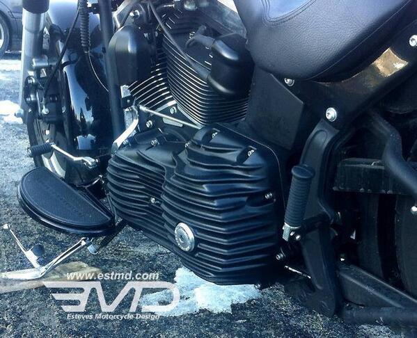 Estevesmotor's tweet photo. #primary cover #softail twin cam http://t.co/Y4DYI76FpS