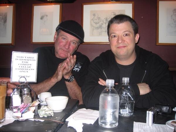 Jim Norton on X: ". @robinwilliams In his new show, Mork With Orca. Get it?  I was a fat fucking pig. http://t.co/UXeLojnBUY" / X