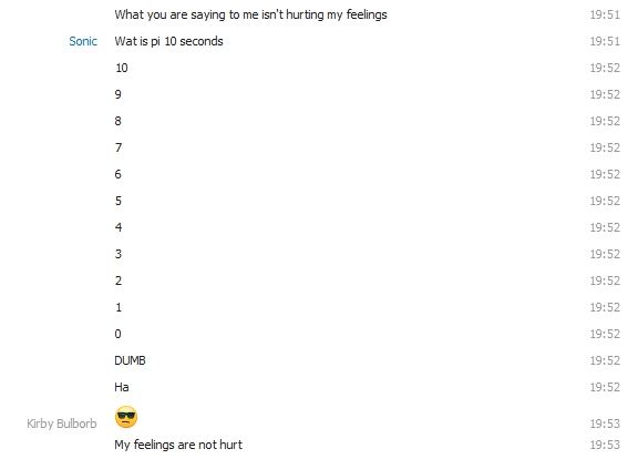 TheBulborb's tweet image. Shame on you @Crazyleemer1Guy for calling @KirbyBulborb dumb. No wounder he hates you!