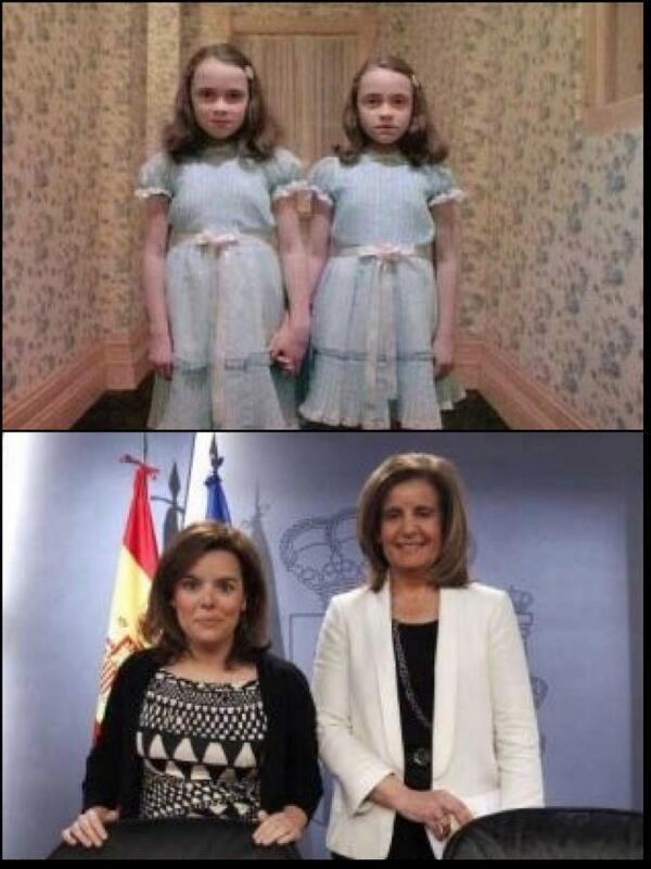 SonParecidos's tweet photo. Las niñas gemelas de El Respandor han crecido http://t.co/ho01Fgt7kD