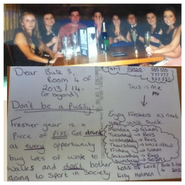 Lily_Holman's tweet image. @hannaahgrubb I hid this in Bute 3 under the shelf, did the boy in that room find it? #toptips #passingontheknowledge