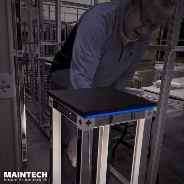 MaintechInc's tweet image. #sneakpeek of BOOTH 120 @RetailsBIGShow come by and see the final result. #maintech #paymate  @VeriFone @ingenico