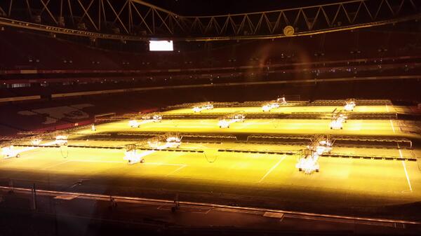 Hangin from last nights stadium party <a href="/Arsenal/">Arsenal</a> #ontothenextone