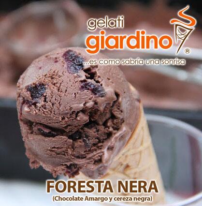 giardinogelato's tweet photo. Ven a probar nuestro nuevo Gelato de "Foresta Nera" una delicia de chocolate y cereza negra. http://t.co/kxNWCtRAjh