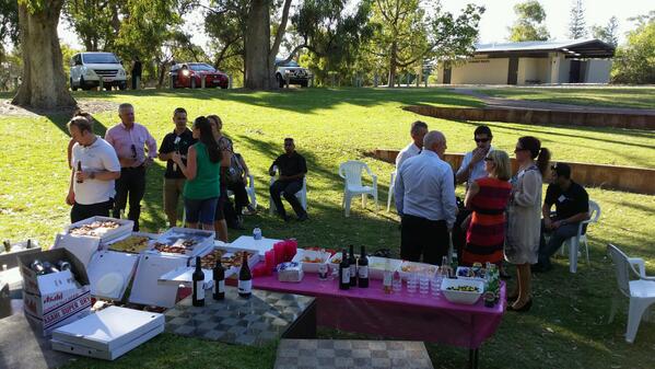 UshmaJ17's tweet image. Perth AFA genXt Xmas sundowner #AFAau #genXt