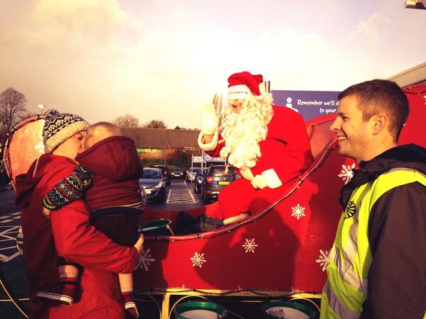 Santa has arrived <a href="/wrexham/">Wrexham.com</a> Asda