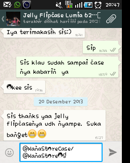 KanaStoreCase's tweet photo. Testimonialll lagiiii  <3 http://t.co/g4esxJXs5n