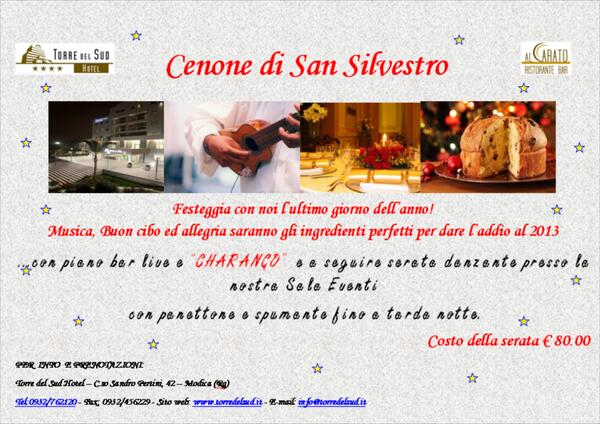 TorredelSud's tweet photo. Vivi con noi la serata più attesa dell'anno! Per info: http://t.co/mzTjFwSkQJ http://t.co/9EnG1F8lju